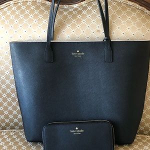 Kate Spade Tote with Matching Wallet
